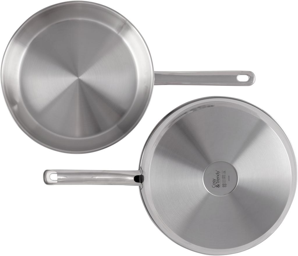 Poele - COSY &amp; TRENDY - DAILY - Acier inoxydable - Ø28 cm - Tous feux dont induction