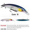 5Pcs Minnow Fishing Lures Wobbler Glow Hard Baits 7g/14g Crankbaits Walleye Swimbait for Freshwater Saltwater Fishing