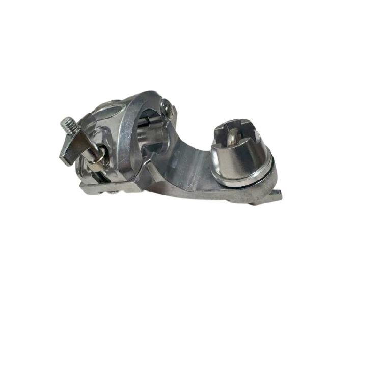 Zinc Alloy Drum Frame Mounting Clamp Replacement High Strength Metal Drum Accessory Clamp For Stability And Durability