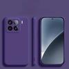 Liquid Silicone Shockproof Skin-friendly Case For Xiaomi 17T Pro 15T Pro Built-in Fleece Camera Lens Sticking Out Protect Cover