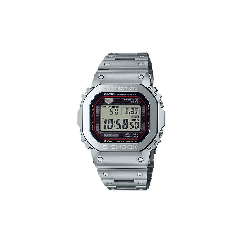 

Casio G-SHOCK Водонепроникний і ударостійкий Точний час Сонячний кварцовий механізм Титановий ремінець Японський та корейський годинник Чоловічий годинник Сірий MRG-B5000D-1JR сірий колір
