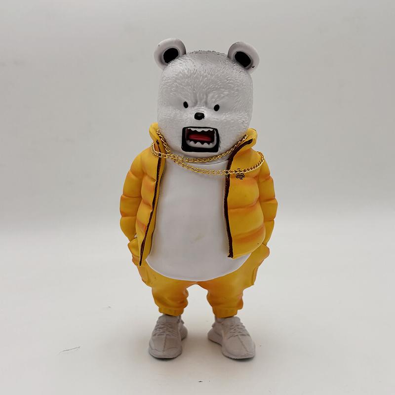 Anime One Piece Bepo Bear PVC Action Figure Anime Figure White Bear Model Toys Collection Doll Gift 15cm