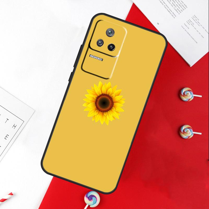 Daisy Sunflower Floral Flower Cover For Xiaomi 14T 11T 12T 13T Pro 13 14 15 Ultra POCO X7 Pro X3 X5 X6 F5 F6 M6 Pro Case