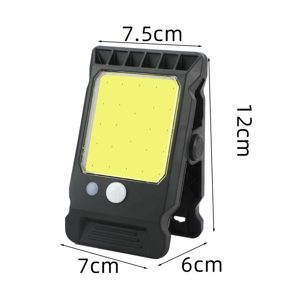 Outdoor Solar LED Sensor Wall Light for Courtyard - No Drilling Needed
