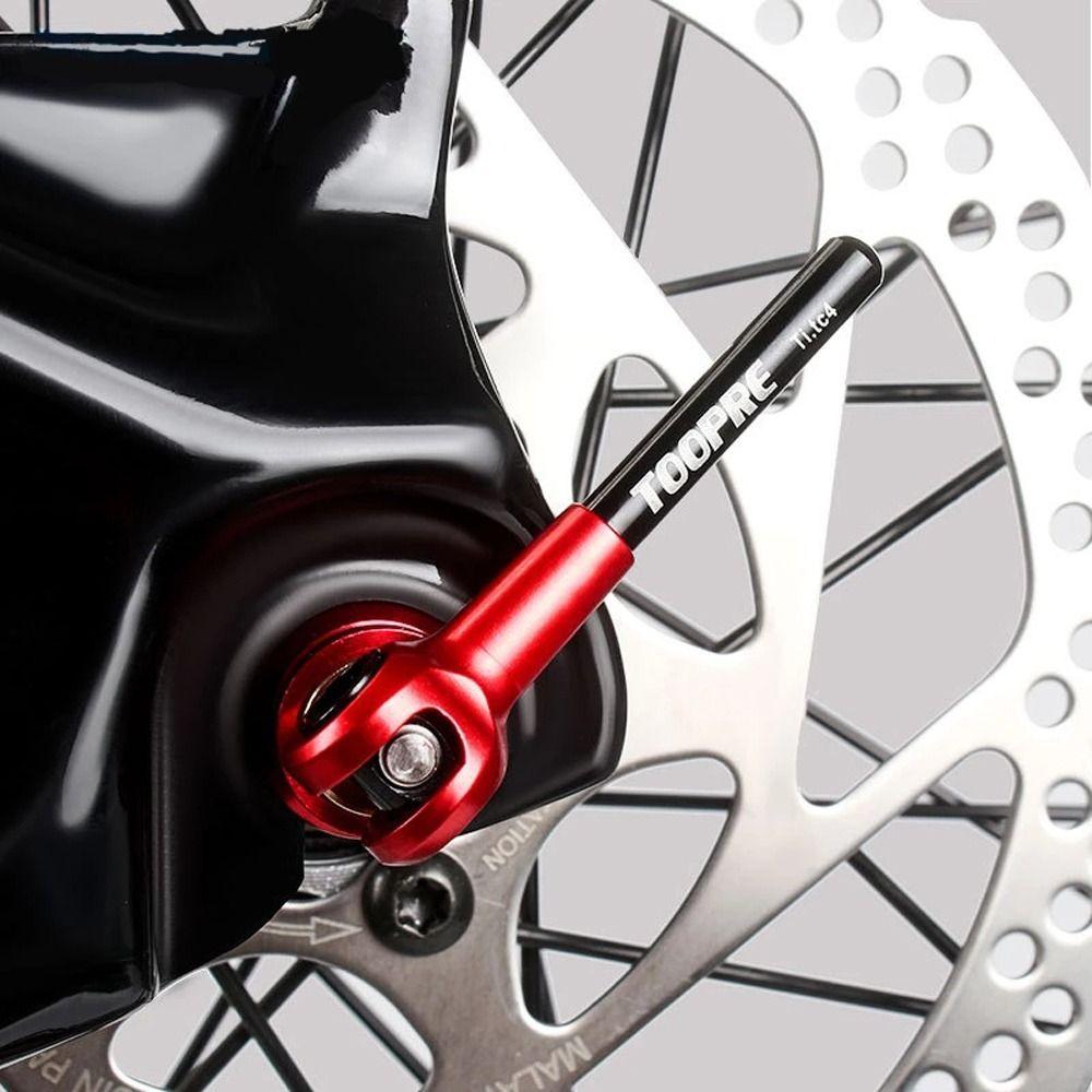 Bike Quick Skewers Ti Titanium Axle Wheel Hub Skewer Wheel Tire Lever Bicycle Quick Release Skewer