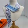 Floral Scarf Breathable Neckerchief Fashion Foulard  Girl
