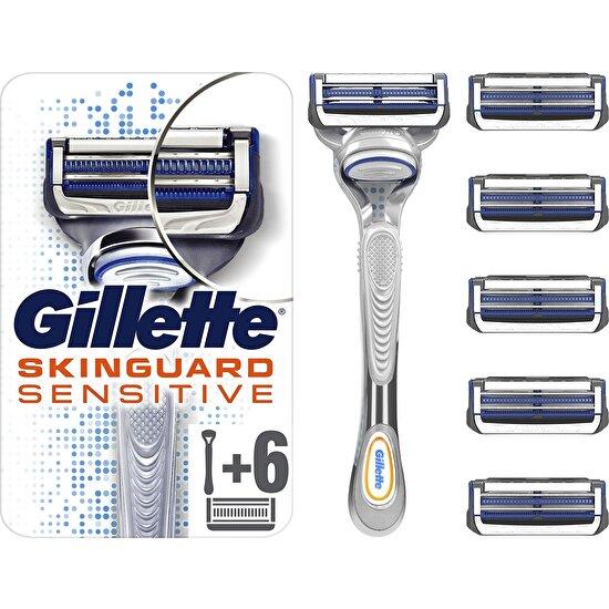 

Бритва Gillette Skinguard + 6 запасных лезвий