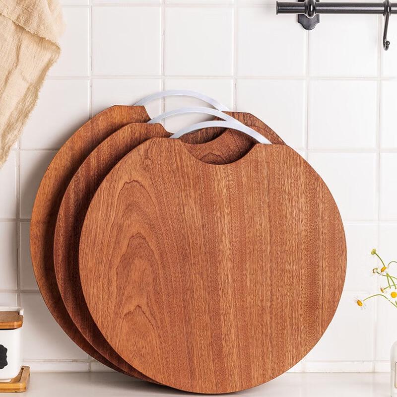African Blackwood Round Chopping Board