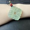 Exquisite Hetian Jade Four Seasons Green Pendant: Peace and Auspiciousness In Stock