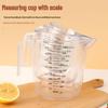 Available Double-Sided PS Transparent Measuring Cup (150/300/600/1000ML) with Scale - Ideal Baking Tool