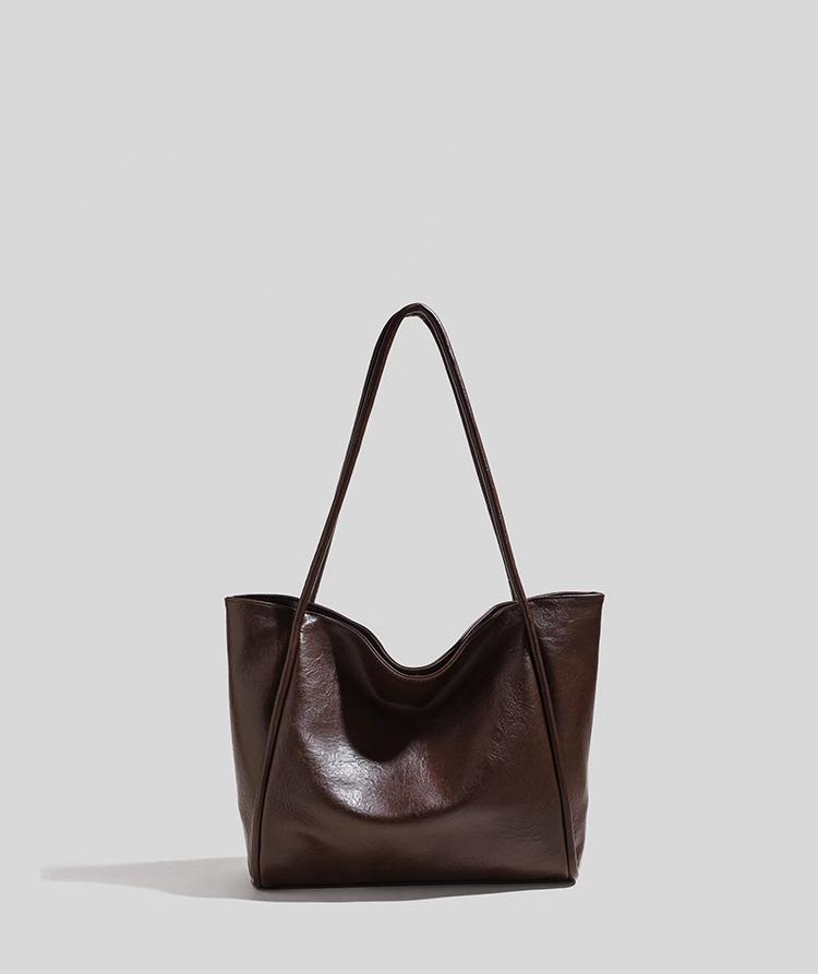 

Подлинная осенне-зимняя сумка-тоут большого объема с ощущением высокого класса, женская новая большая сумка 2025 года, сумка женская на плечо для поездок на работу