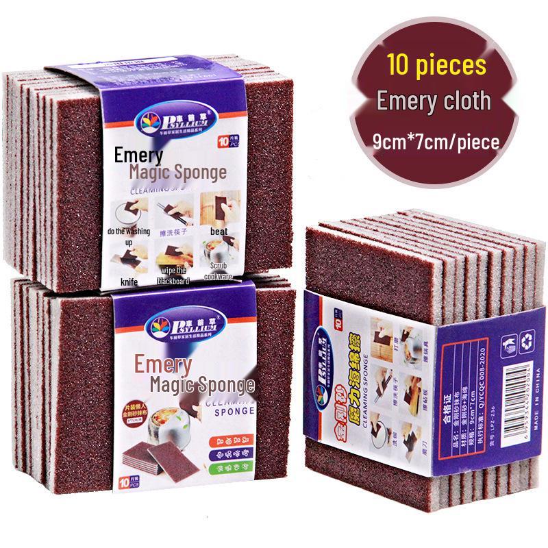 Emery Cloth Scouring Pad - Multi-Purpose Cleaning Sponge & Scrubber for Household Tasks Emery Cloth for Lazy Person