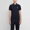 Moncler Logo Striped Decorative Short Sleeve Polo Shirt Men polo shirts Blue 8A000108455677X