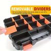 Carrying Toolbox Organizer Multipurpose Screw Storage Classifier Parts Plastic Drawer Tools Workshop Storage Case Boxes
