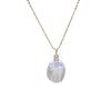 Diana Style Natural Freshwater Baroque Pearl Pendant Classic Princess Necklace