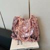 Herbst und Winter beliebte Achseltasche Nischendesign große Pailletten Tragetasche vielseitige einzelne Schulter schräge Umhängetasche