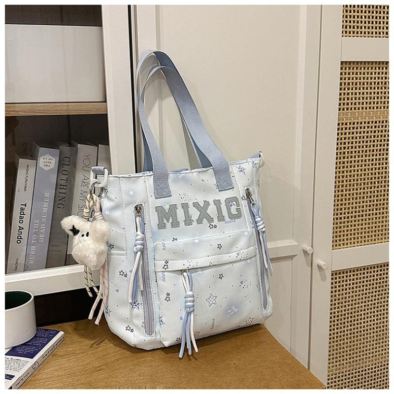 School Bag Women's New Japanese Ins High Value, Fresh and Sweet Star Make-up Bag, Light and Large-capacity Backpack