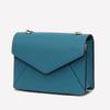 Matt [Refurbished] Postcard Cowhide Mini Bag Turquoise Blue