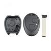 2 Buttons Car Remote Key Shell Uncut Blade Fit For Sport Lr3 Discovery Bmw Mg Mini Cooper