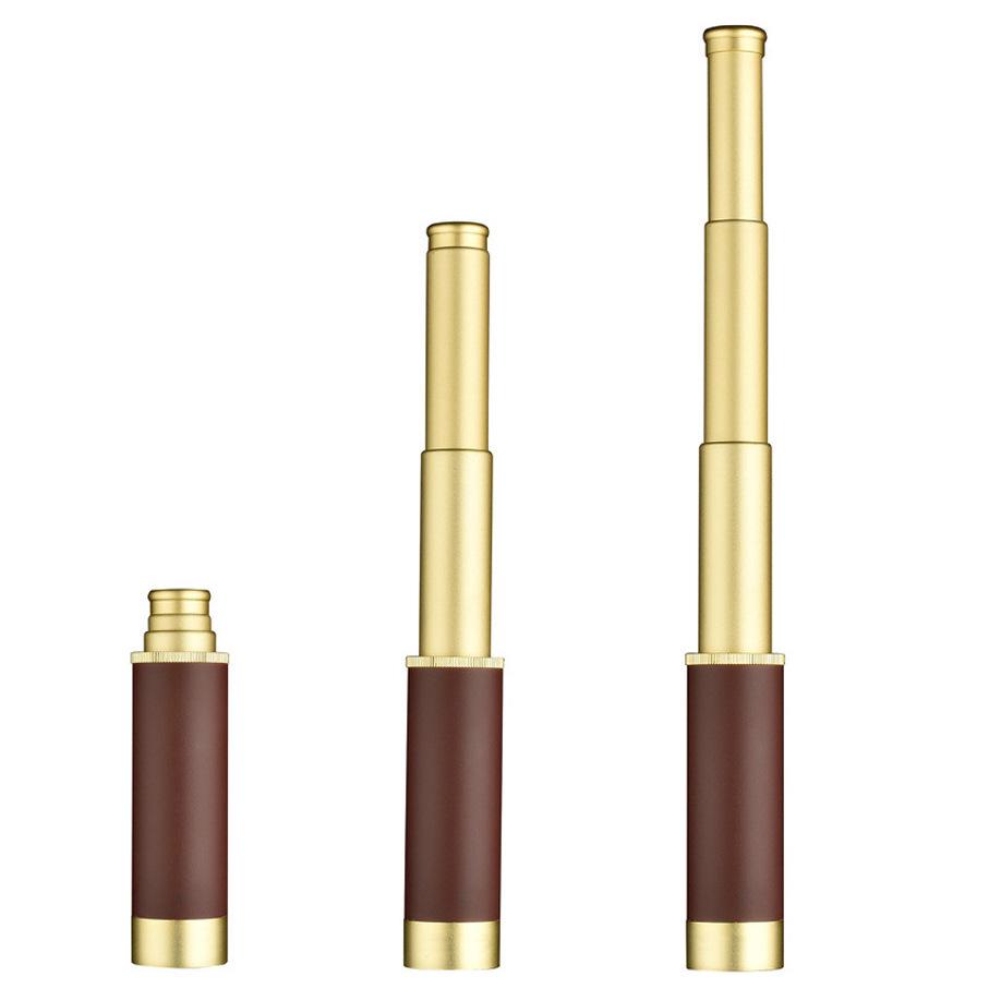 25x30 Ретро Раскладной Пиратский Телескоп для Детей и Взрослых - HD Ночное Видение, Портативный Монокль