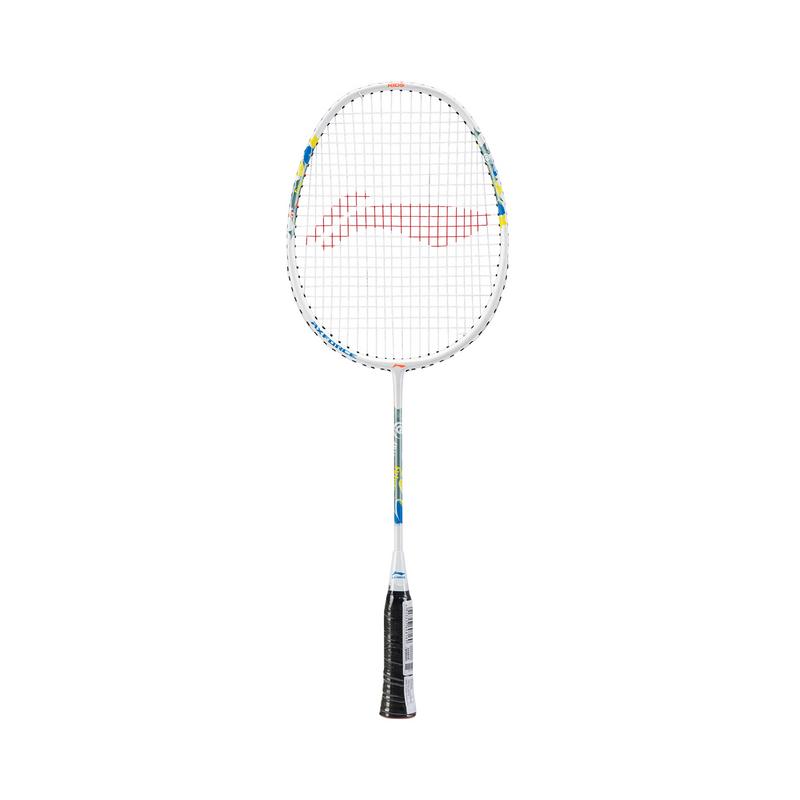 Li Ning Thunder KIDS Carbon Aluminum Badminton Rackets Offensive Type Heavy Head, Stiff Shaft Entry level 555mm AYPT305-2
