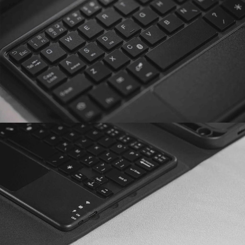 Bluetooth-Tastaturhülle für Samsung Galaxy Tab Active3/5 8 Zoll (X306B/T570)