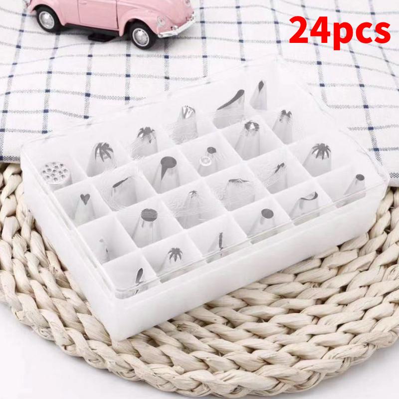 Stainless Piping Steel Nozzle Sets Cake Decorating Tools Baking Prop Pastries