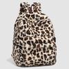 Schoolbag niche design plush backpack women's 1011 new plaid college style shopping backpack student schoolbag