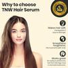 TNW-The Natural Wash Black Seed Hair Serum 100ml | Enriched With Fenugreek & Essential Oils | For Frizzy & Damaged Hair | Smooth Silky Touch & In