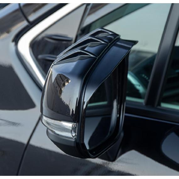 Autozubehör Passend für Toyota Sienna 2021 2022 2023 2024 2025 Außen Seitentür Rückspiegel Regenschutz Schutz Abdeckung Rahmen Verzierungen (Glänzend