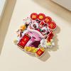 1/4pcs Resin Spring Festival Couplet Cute Fridge Magnets  Locker Cabinet