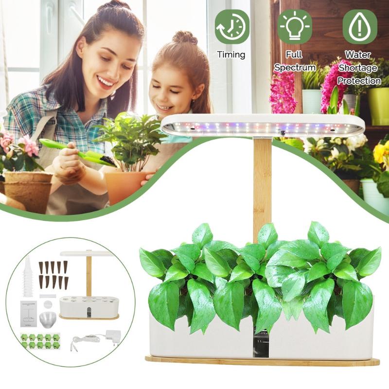 Full Spectrum Garden Planter Indoor Kitchen Smart Herb Grow Germination System Growing Hydroponics Growing System New