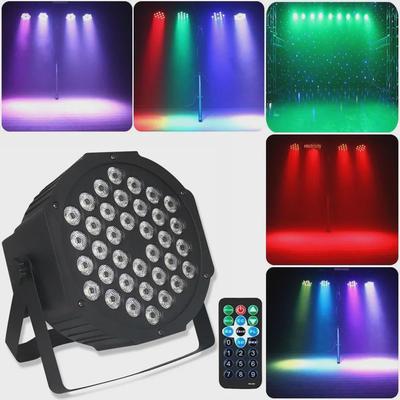 Luce da Palco a 36 LED DMX512 – Faretto e Proiettore a Fascio Controllato a Distanza per DJ Professionisti e Uso di Sfondo