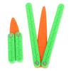 3D Printing Gravity Radish Knife Mini Carrot Model Push Card Decompressionn Toy Student Prize Children'S Cognitive Toys