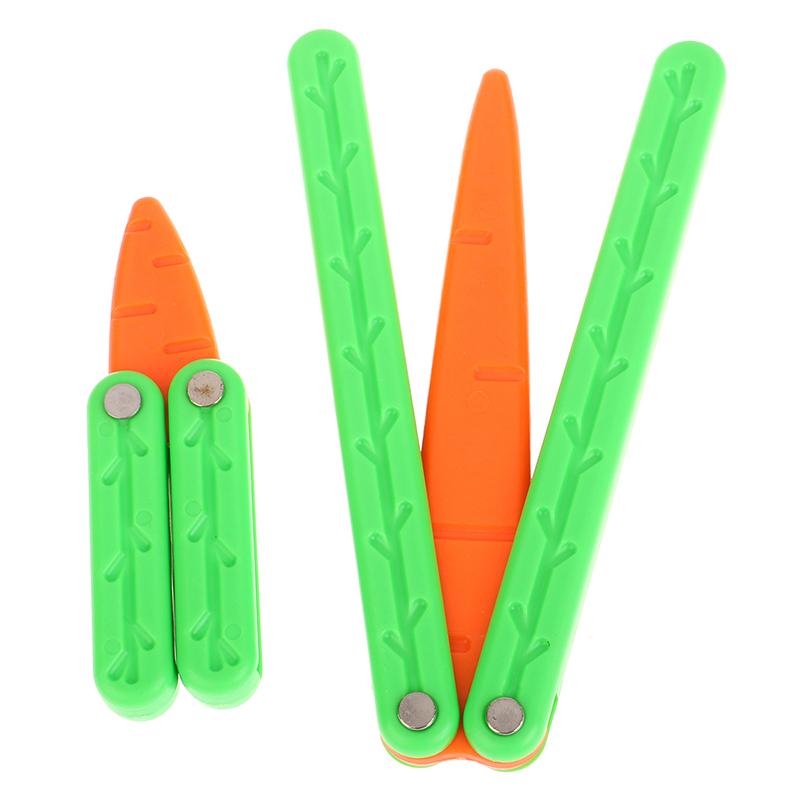 3D Printing Gravity Radish Knife Mini Carrot Model Push Card Decompressionn Toy Student Prize Children'S Cognitive Toys