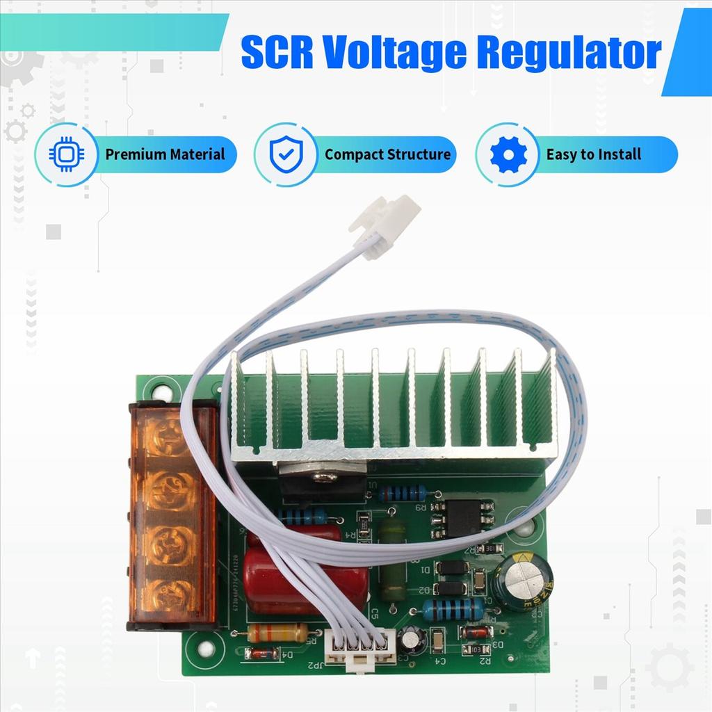 A78U 4000W AC SCR Voltage Regulator Dimmer Electric Motor Speed Temperature Controller for Water Heater Motors with Switch