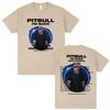 Pitbull Im Back Tour 2026 North America Concert T Shirt Unisexs Women Fashion Hip Hop Pop Music Tshirts Cotton Tshirt