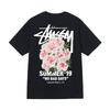 Herren Übergröße Kurzarm T-Shirt 250-300g Schwer Baumwolle T-Shirt Lässig Lockerer Schnitt