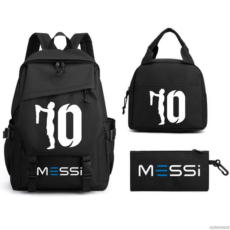Football Printed Student Backpack Multifunctional Usb Interface Large Capacity Leisure Travel Backpack