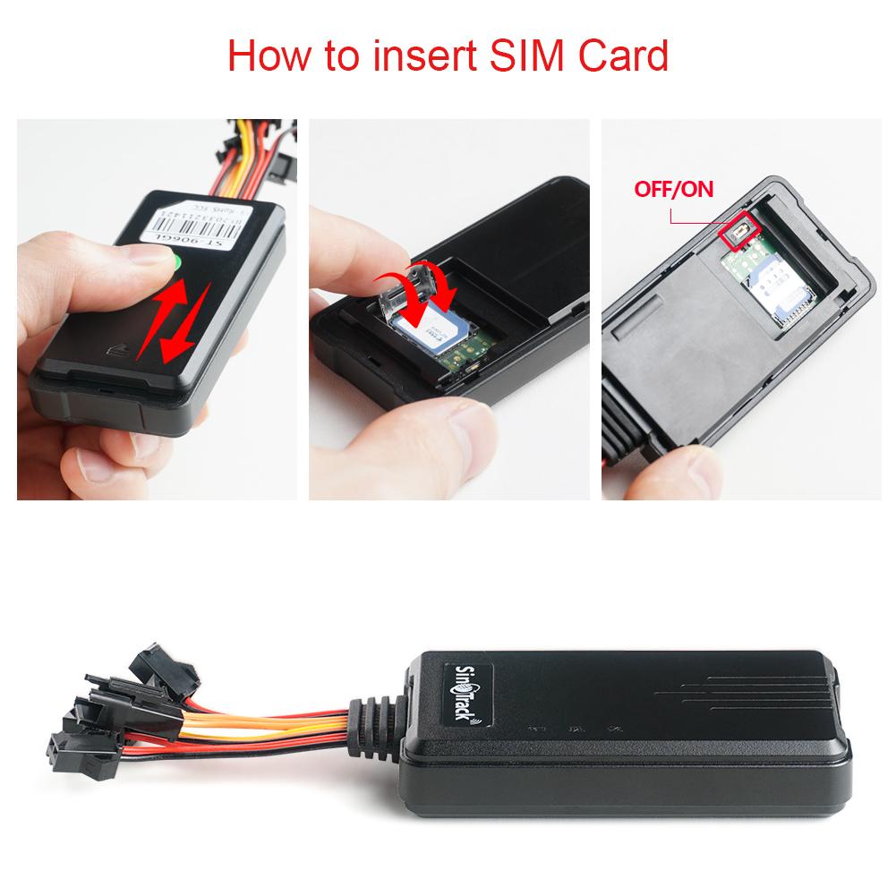 SinoTrack 4G GPS Tracker ST-906L for Car Motorcycle Vehicle Tracking Device with Cut Off Oil Power Free APP