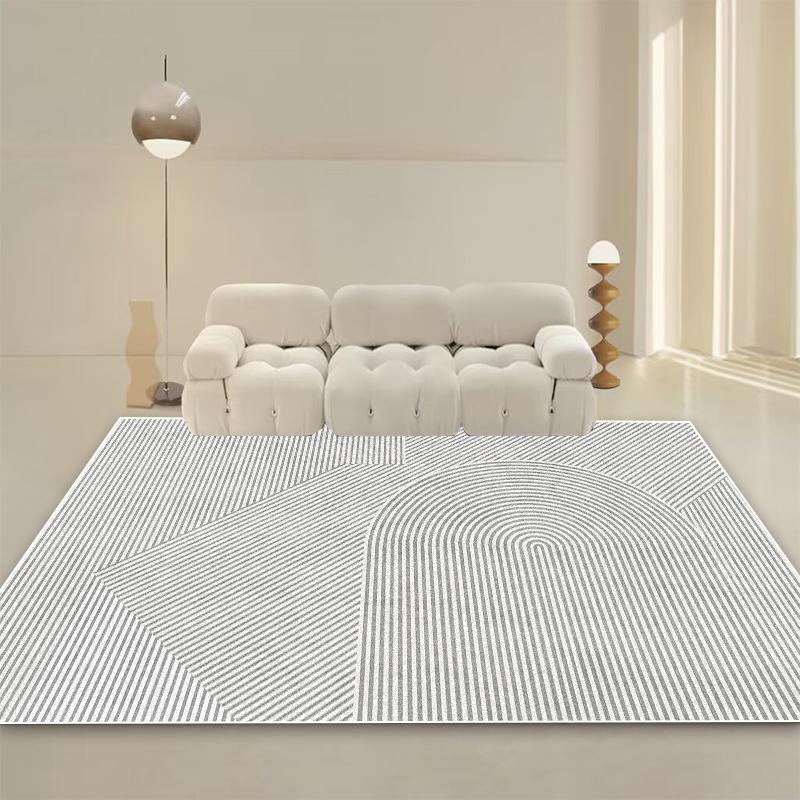 Modern Cream Style Carpet Living Room Minimalism Decoration Sofa Large Area Rugs Bedroom Bedside Tables Washable Non-slip Mats
