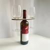 4Pcs Unique Wooden Wine Rack Holder - Wine Accessories for Home Bar, Restaurant, KTV, Wedding Gift, Party Favor - Personalized Creative Crafts,