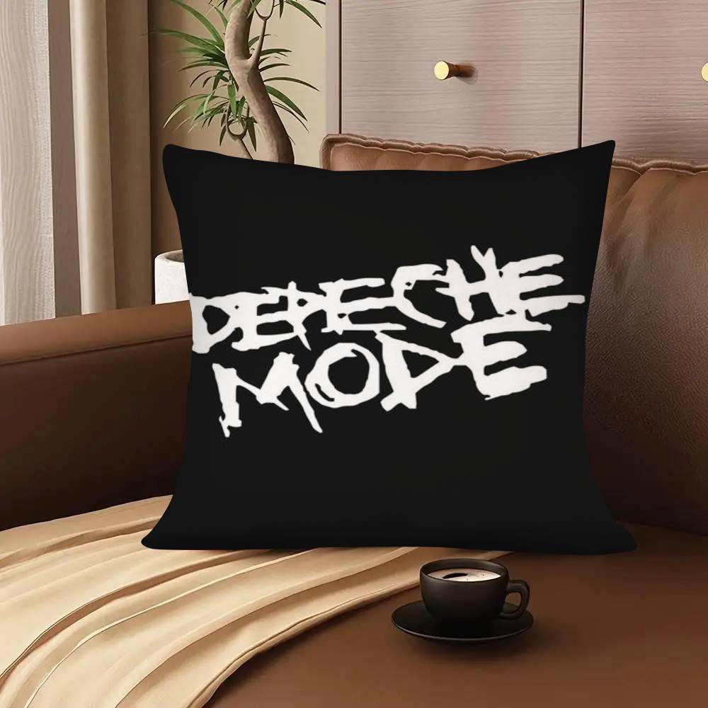 1Pc D-Depeche-M-Mode Singer Pillow Case Fashion Square Pillowcase Bedroom Sofa Room Ins Decoration Leisure
