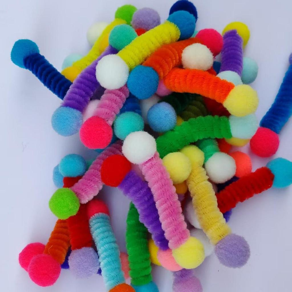 Cross-Border Cat Toys: Two-Headed Feather Wand & Self-Entertaining Fur Balls Set