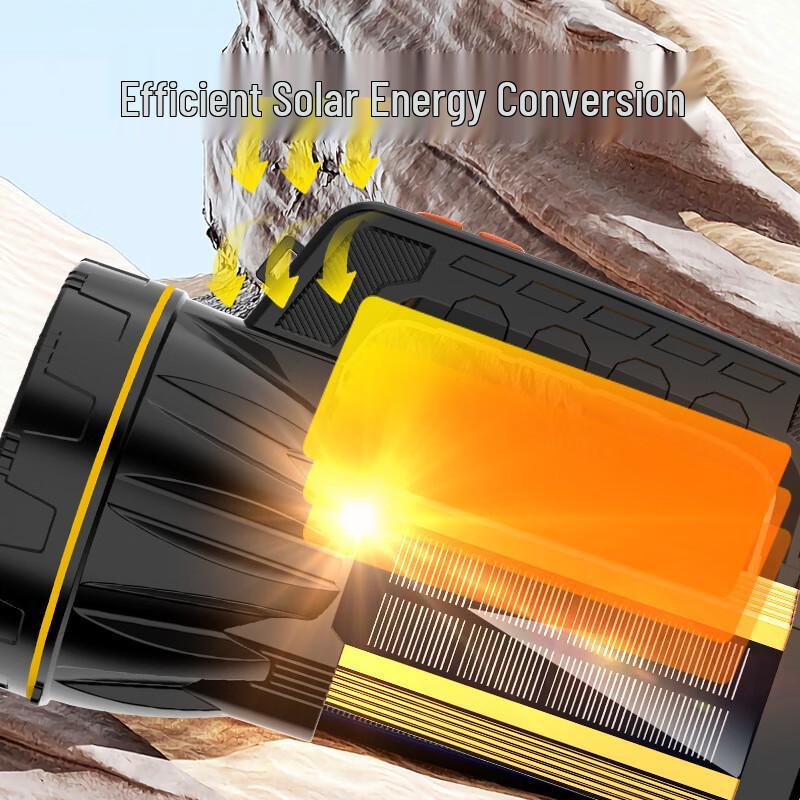 HEIXIE Handheld Solar Emergency Searchlight