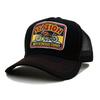 Motorcycle Embroidery Contrasting Sun Hat Male And Female Couple Mesh Truck Driver Hat Shade Baseball Cap