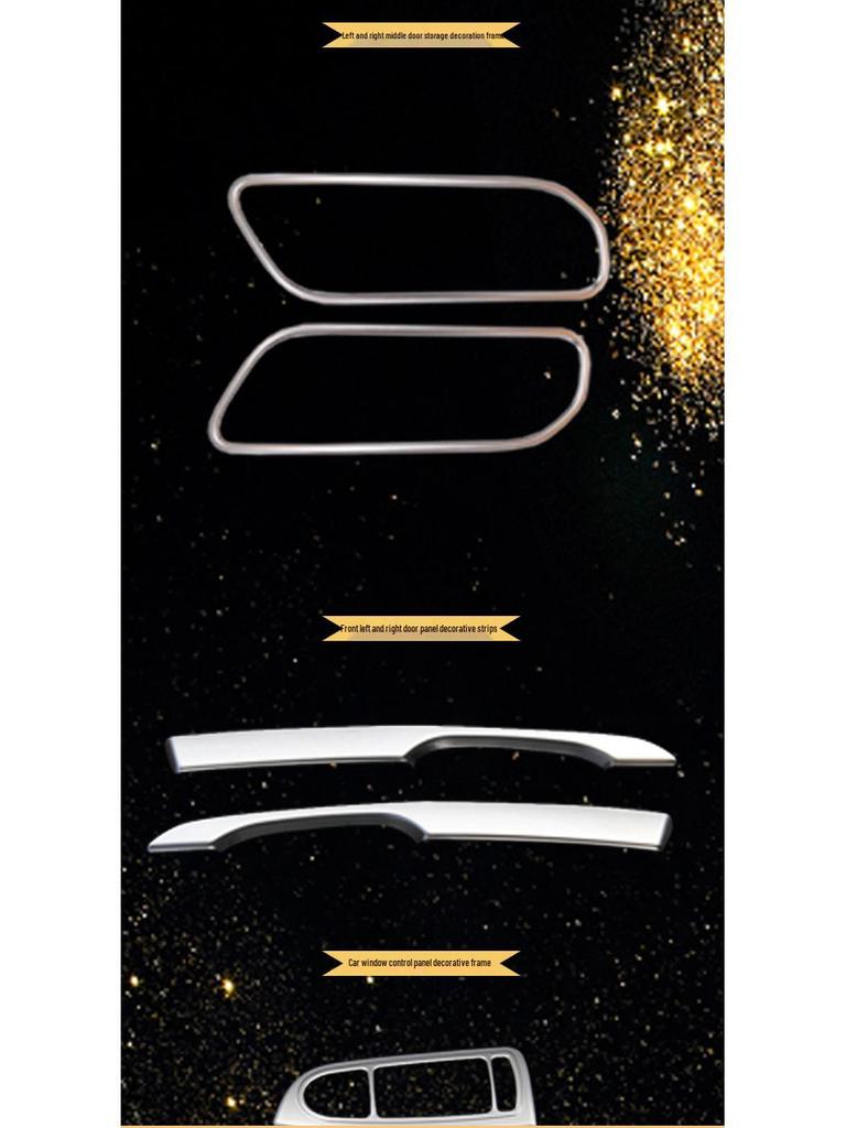 Matte Stainless Steel Interior Bright Strips for 2018 Mercedes-Benz Viano