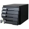 Deli 9773 5-Layer A4 Desktop File Cabinet with Drawers