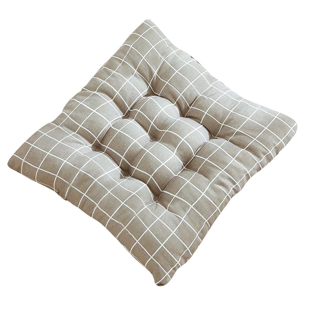Hickened Chair Cushion Square Cotton Upholstery Soft Comfortable Padded Cushion Pad Office Chairs for Home Car Dining Room