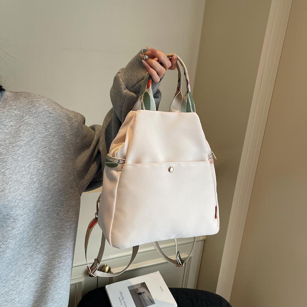 Multifunctional Fashion Commuter Backpack Women'S Outdoor Lightweight Shoulder Messenger Bag Versatile Leisure Travel Two-Layer Backpack